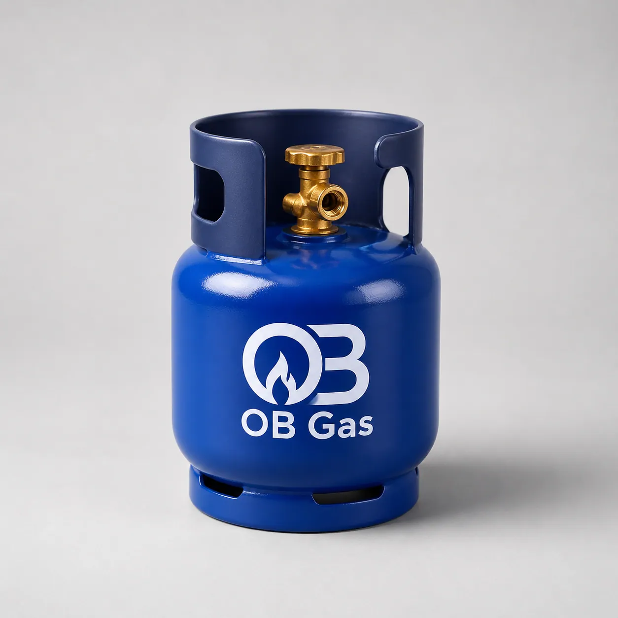 Small 3 kg OB Gas cylinder for camping and small spaces